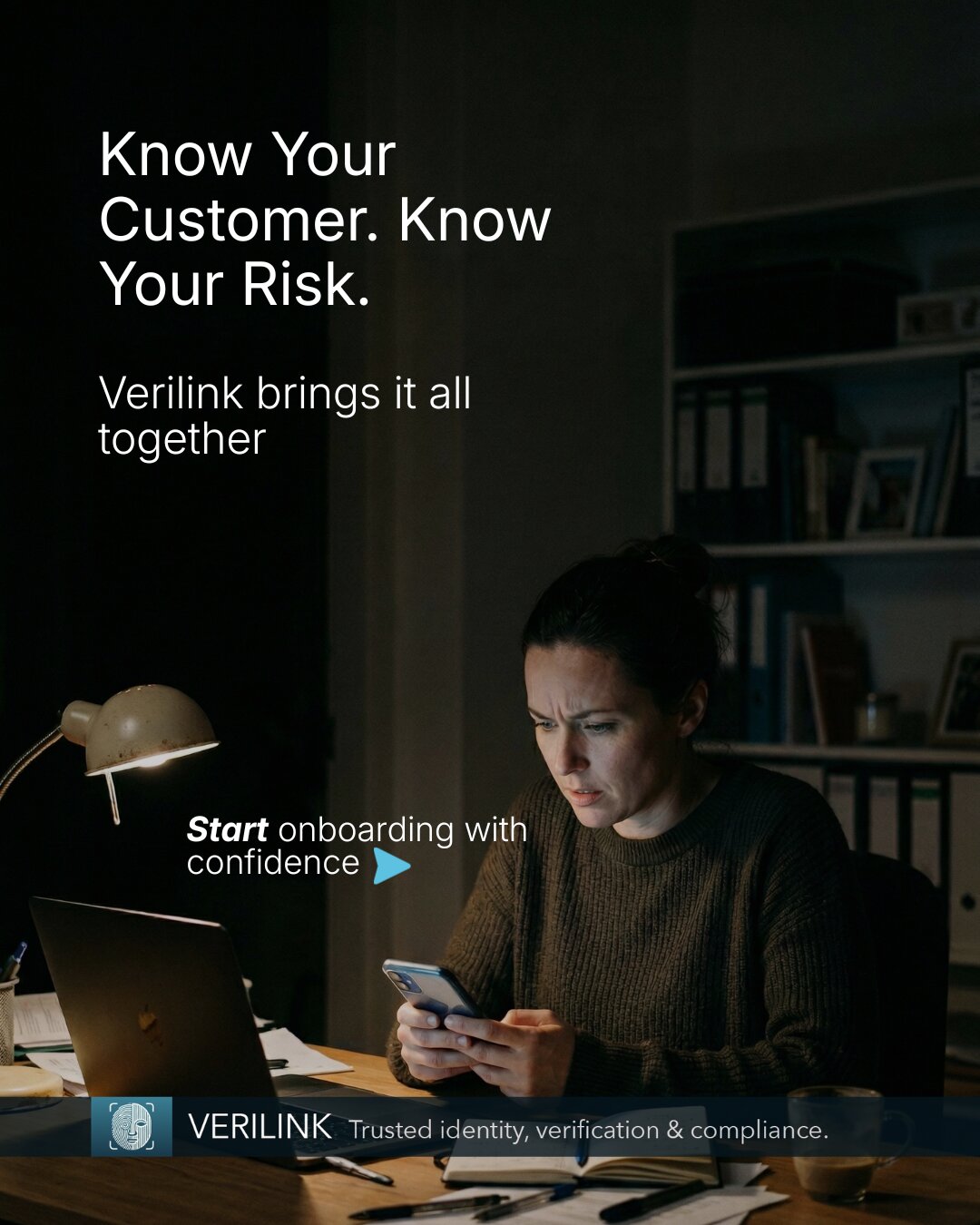 Ad: Know Your Customer. Know Your Risk.