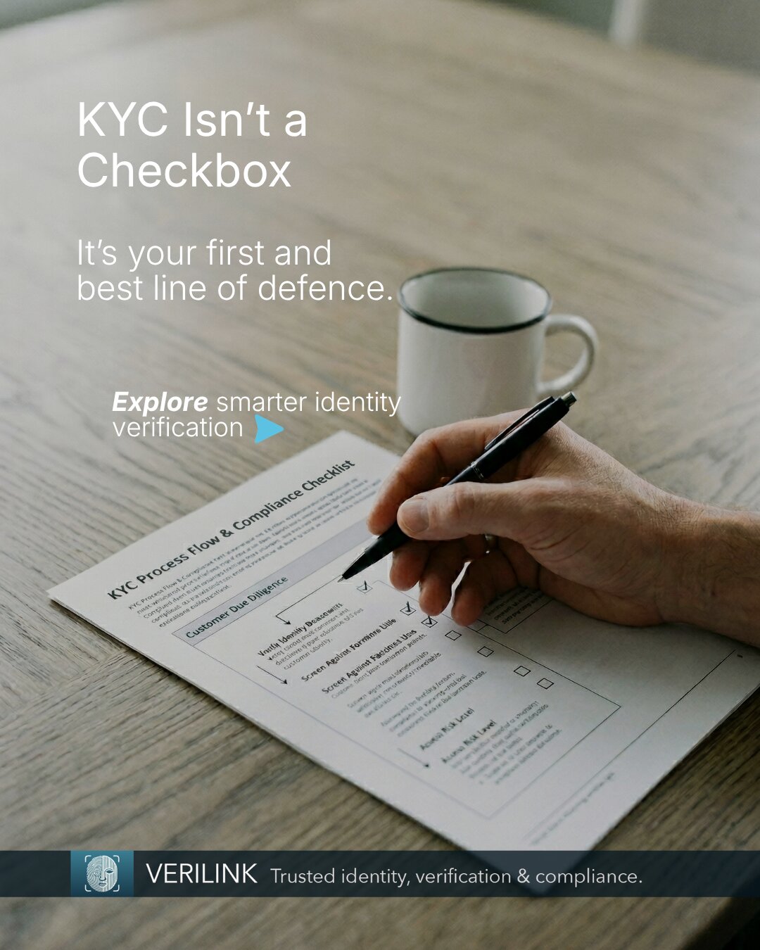 Ad: KYC Isn't a Checkbox