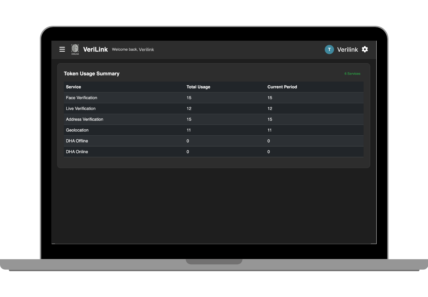 Usage Statistics Dashboard